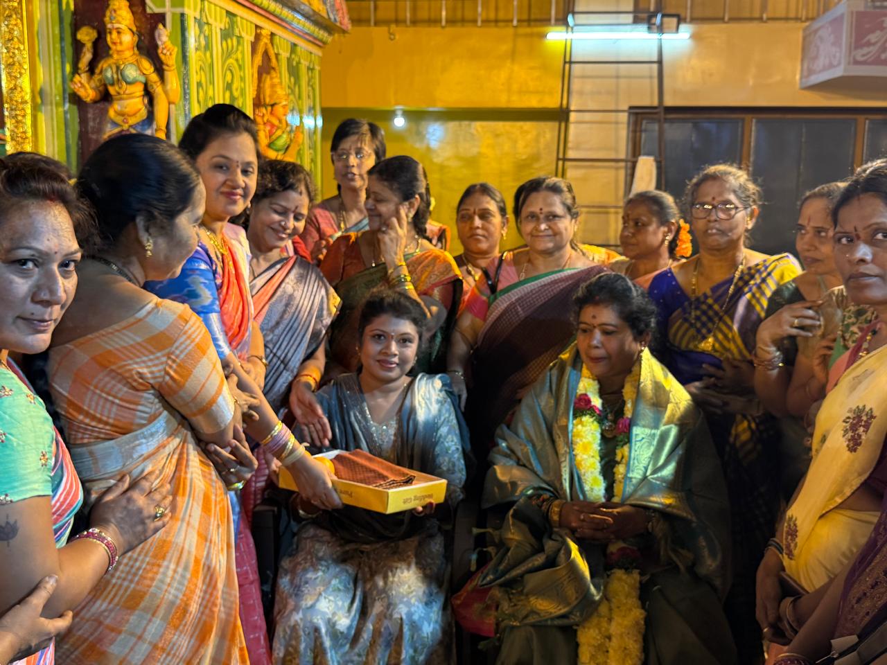 Vasavi Foundation – Event conducted by Smt. Shwetha Ganjam, Global Secretary at Alampuram Vasavi Nithyanna Satram, A.P.