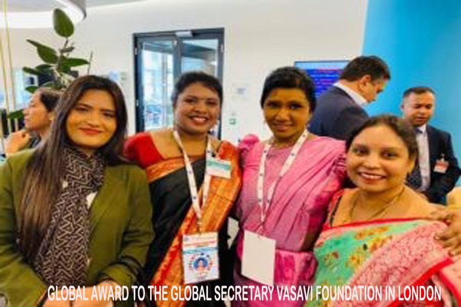 Global Award to the Global Secretary
