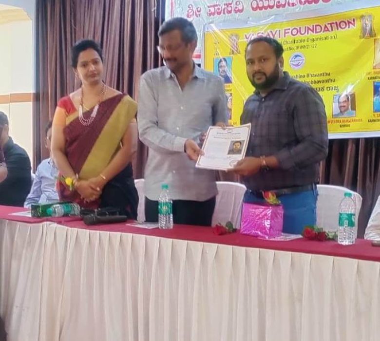 CPR training by Vasavi Foundation, Hubli Team, Karnataka