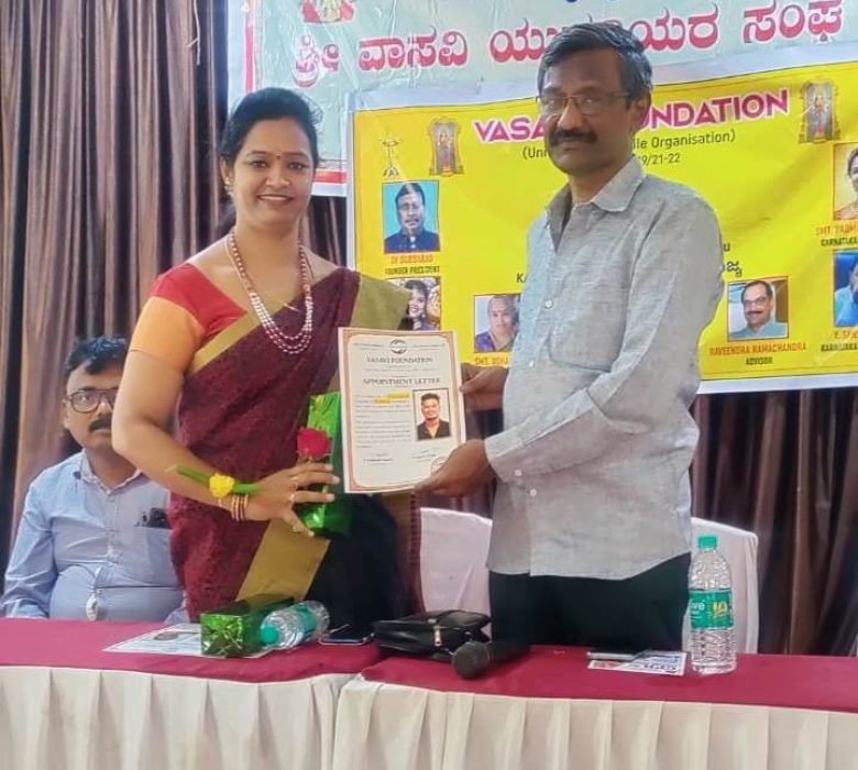 CPR training by Vasavi Foundation, Hubli Team, Karnataka