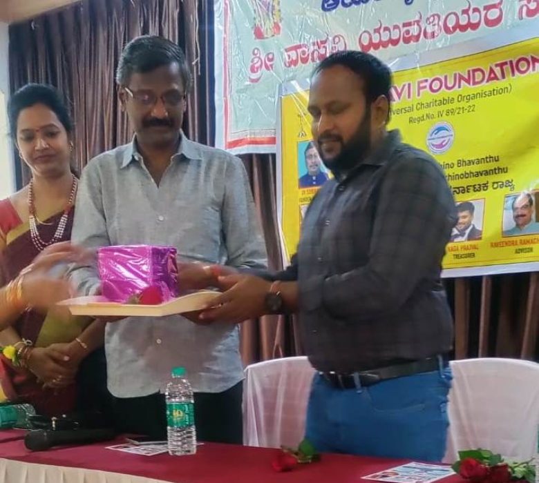 CPR training by Vasavi Foundation, Hubli Team, Karnataka