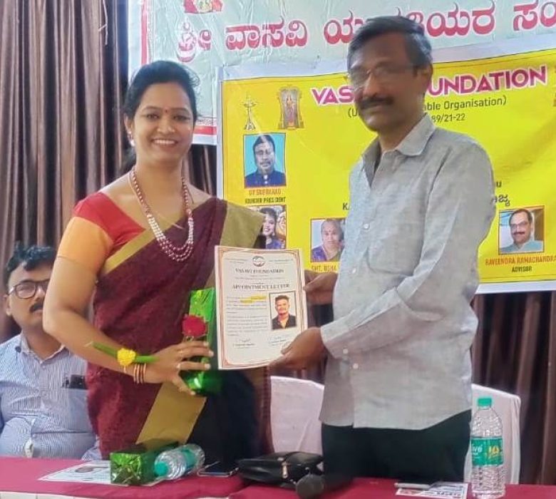 CPR training by Vasavi Foundation, Hubli Team, Karnataka
